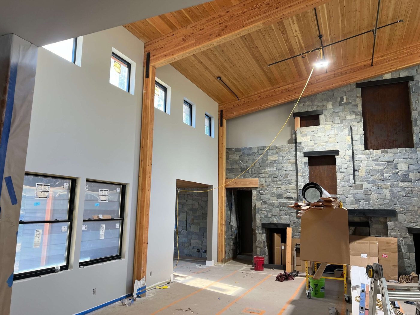 Interior contracting and finish repair work
